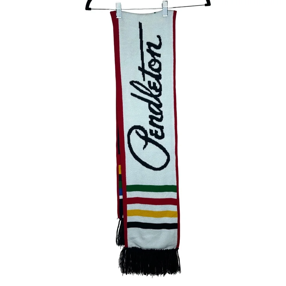 Pendleton Acrylic Blanket Scarf National‎ Parks Collection Striped Warm Soft